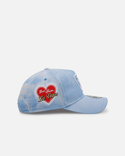 New Era Las Vegas Raiders 'Hopeless Romantic' 9FORTY A-Frame Snapback Sky Blue