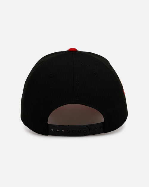 New Era Atlanta Braves 'Longevity' 9FORTY A-Frame Snapback Black/Red