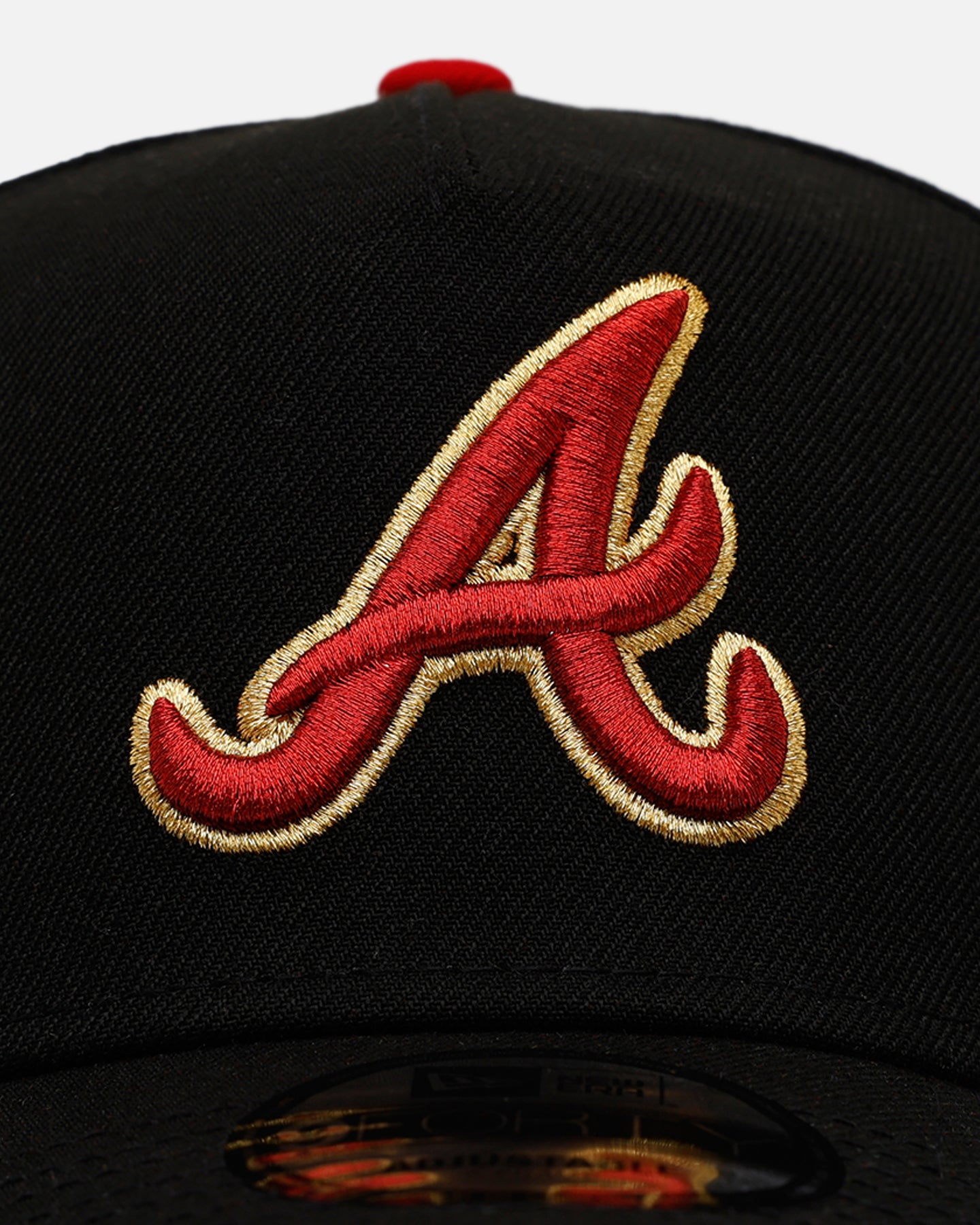 New Era Atlanta Braves 'Longevity' 9FORTY A-Frame Snapback Black