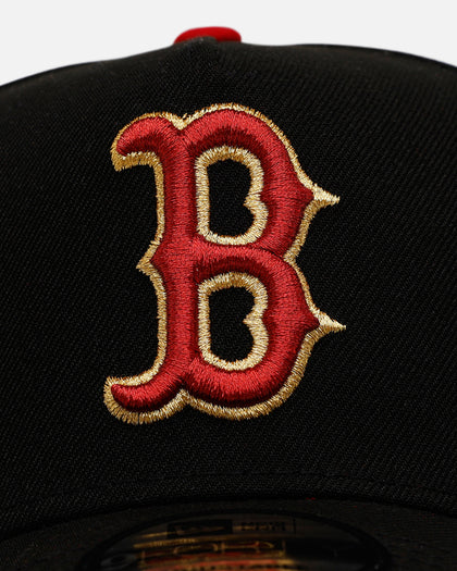 New Era Boston Red Sox 'Longevity' 9FORTY A-Frame Snapback Black/Red