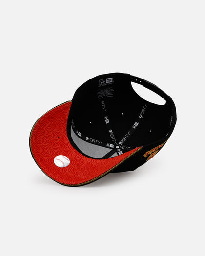 New Era Boston Red Sox 'Longevity' 9FORTY A-Frame Snapback Black/Red