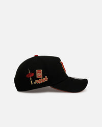 New Era Detroit Tigers 'Longevity' 9FORTY A-Frame Snapback Black/Red