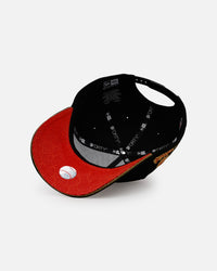New Era Houston Astros 'Longevity' 9FORTY A-Frame Snapback Black/Red