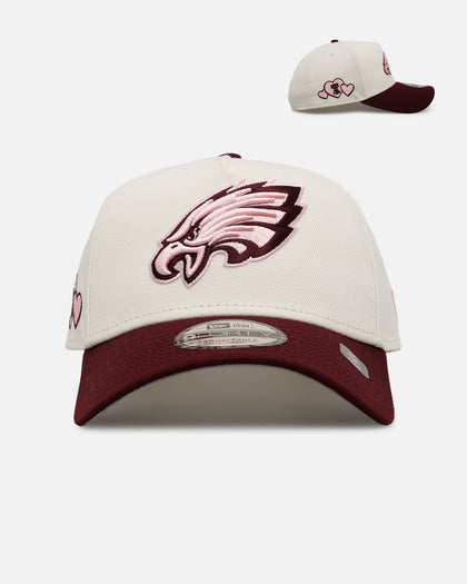 New Era Philadelphia Eagles 'Lover's Club 2.0' 9FORTY A-Frame Snapback Chrome