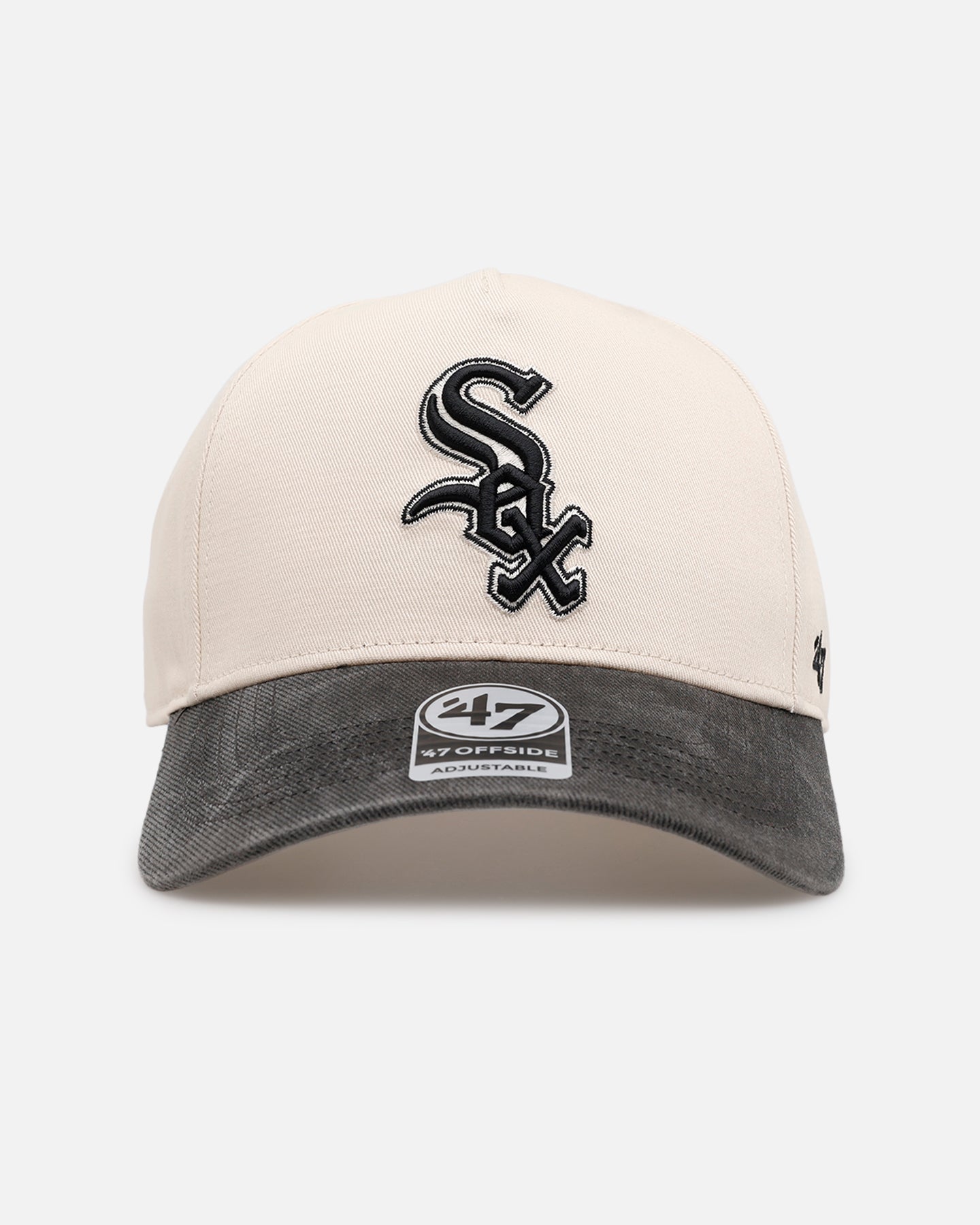 47 Brand Chicago White Sox 'Washed Black Visor' 47 Offside