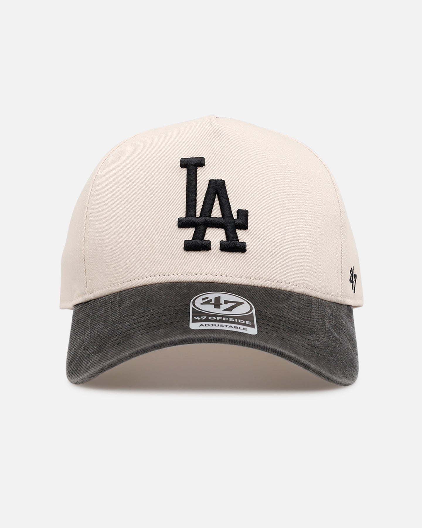 47 Brand Los Angeles Dodgers 'Washed Black Visor' 47 Offside