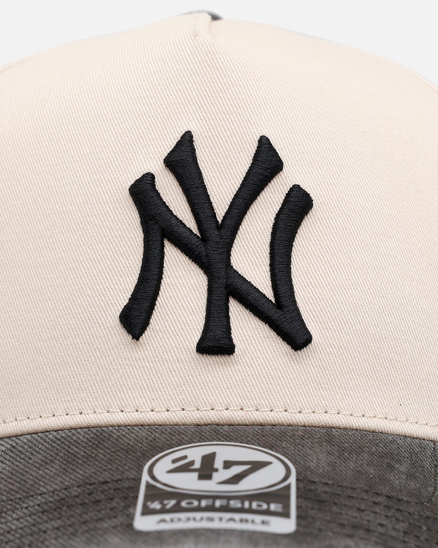 47 Brand New York Yankees 'Washed Black Visor' 47 Offside Snapback