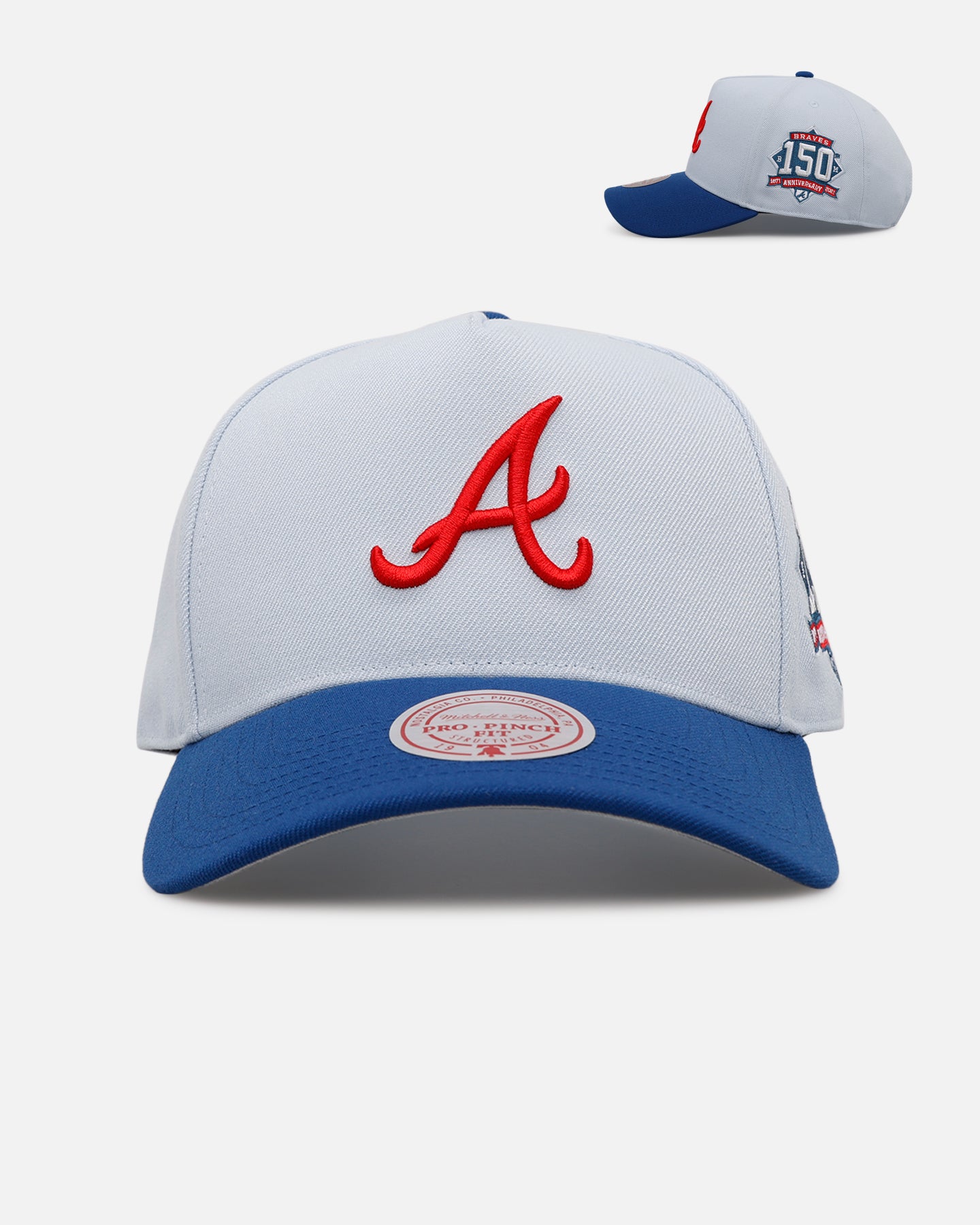 Mitchell & Ness Atlanta Braves 'Cherry Logo' Pro Pinch Snapback