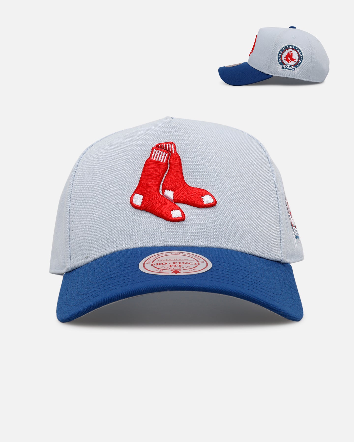 Mitchell & Ness Boston Red Sox 'Cherry Logo' Pro Pinch Snapback