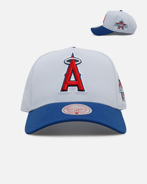 Mitchell & Ness Los Angeles Angels 'Cherry Logo' Pro Pinch Snapback Cherry