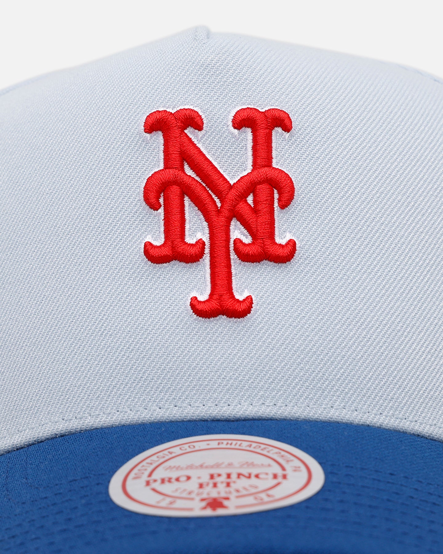 Mitchell & Ness New York Mets 'Cherry Logo' Pro Pinch Snapback