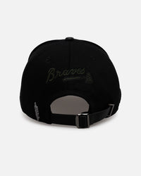 Pro Standard Atlanta Braves 'Floral Fill' Pro Pinch Strapback Black