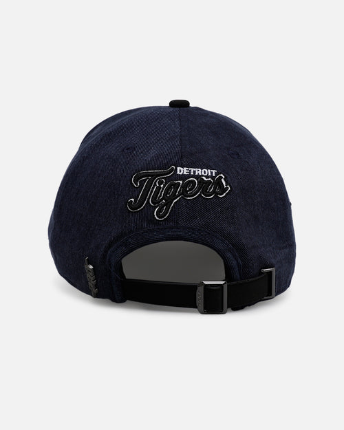 Pro Standard Detroit Tigers 'Polished Hardware' Pro Pinch Strapback Navy