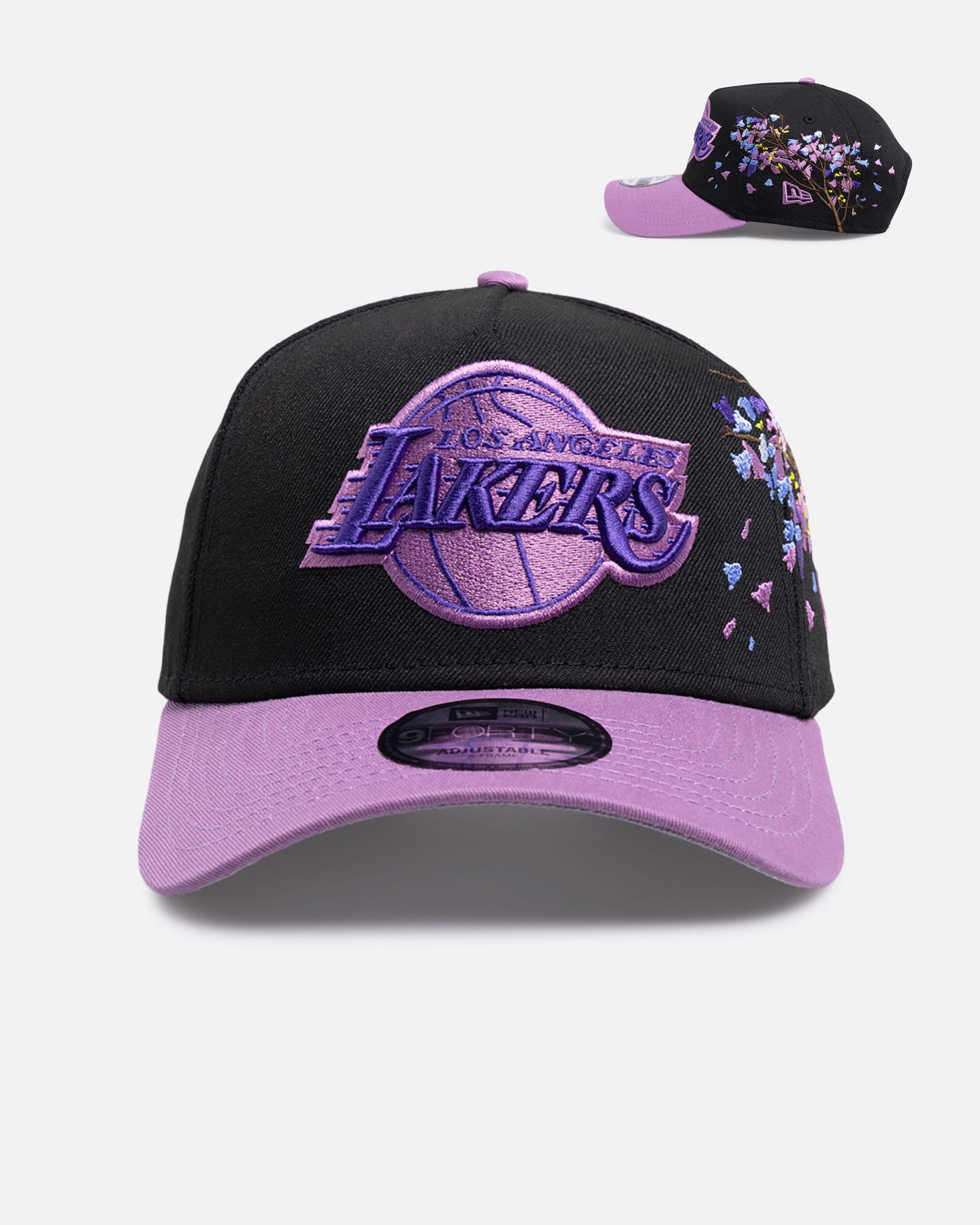 New Era Los Angeles Lakers 'Jacaranda' 9FORTY A-Frame Snapback