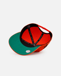 47 Brand San Francisco Giants 'Vintage Script' 47 Hitch Snapback Orange