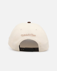 Mitchell & Ness Los Angeles Dodgers 'Hand Stitch' Deadstock Snapback Brown