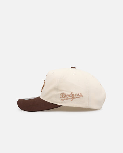 Mitchell & Ness Los Angeles Dodgers 'Hand Stitch' Deadstock Snapback Brown