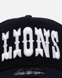 New Era Detroit Lions 'Midnight Navy' 9FORTY A-Frame Snapback Midnight Navy