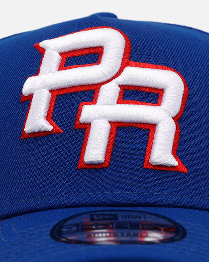 New Era Puerto Rico 'World Baseball Classic' 9FORTY A-Frame Snapback Official Team Color