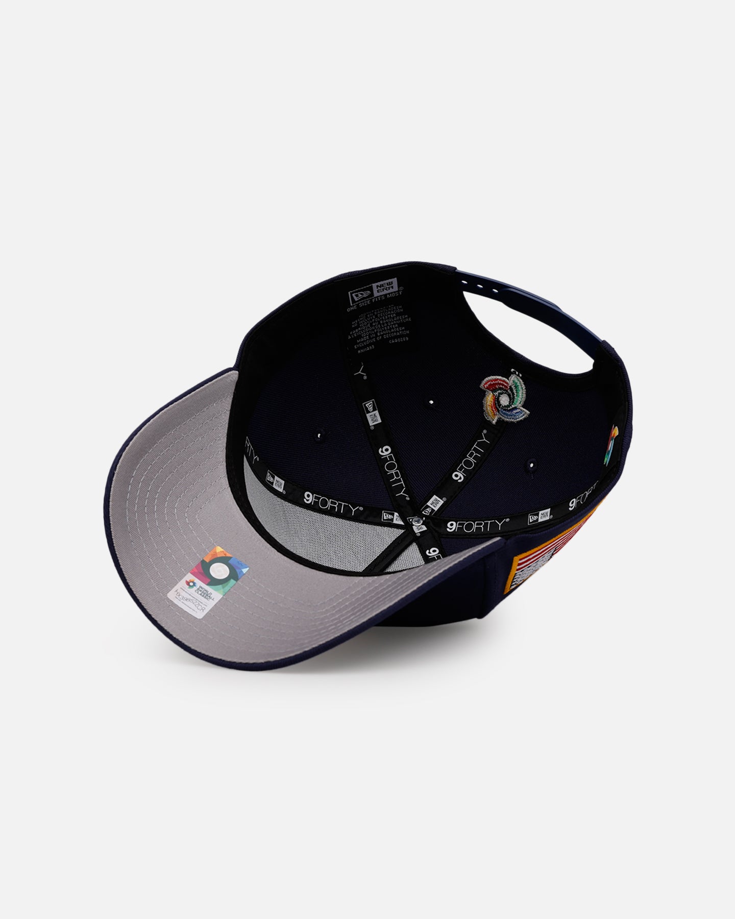 9FORTY™ WBC LOGO CAP BASICKS NEWERA New Era USA 'World Baseball Classic' 9FORTY A-Frame Snapback