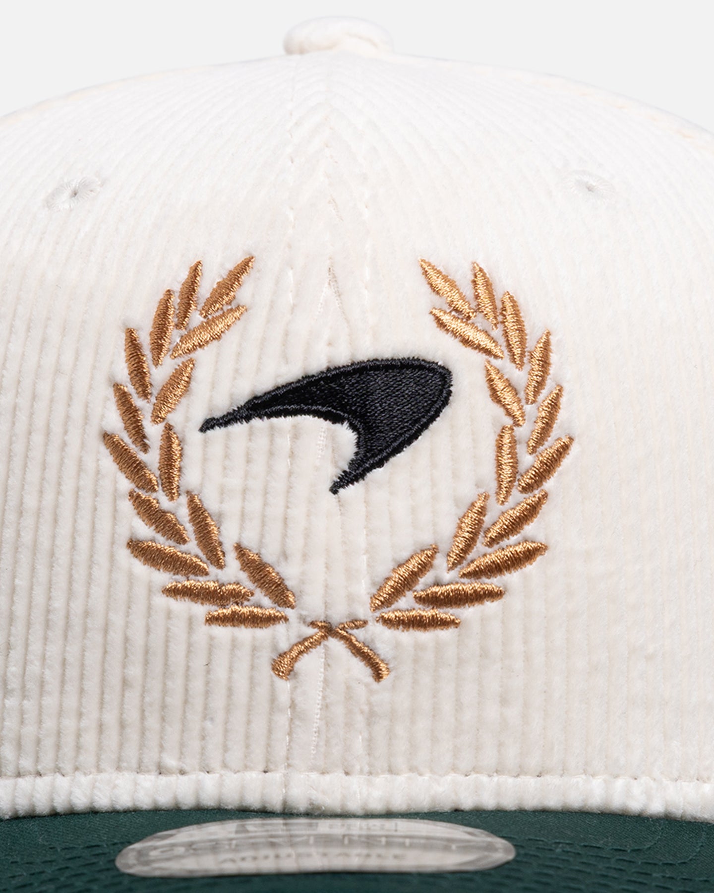 NEW ERA マイケルコース New Era X Mclaren Racing 9SEVENTY Stretch Corduroy Snapback White