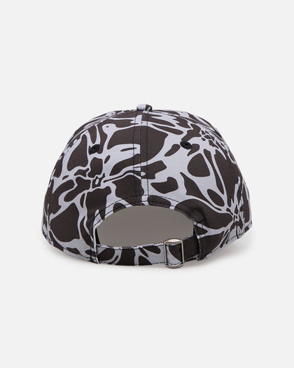 New Era Los Angeles Dodgers 'Brushed Cotton' 19TWENTY Strapback Black/Light Blue