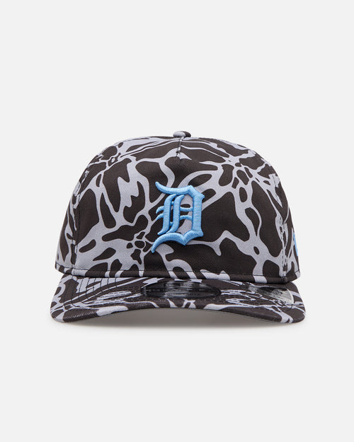 New Era Detroit Tigers 'Brushed Cotton' 19TWENTY Strapback Black/Light Blue