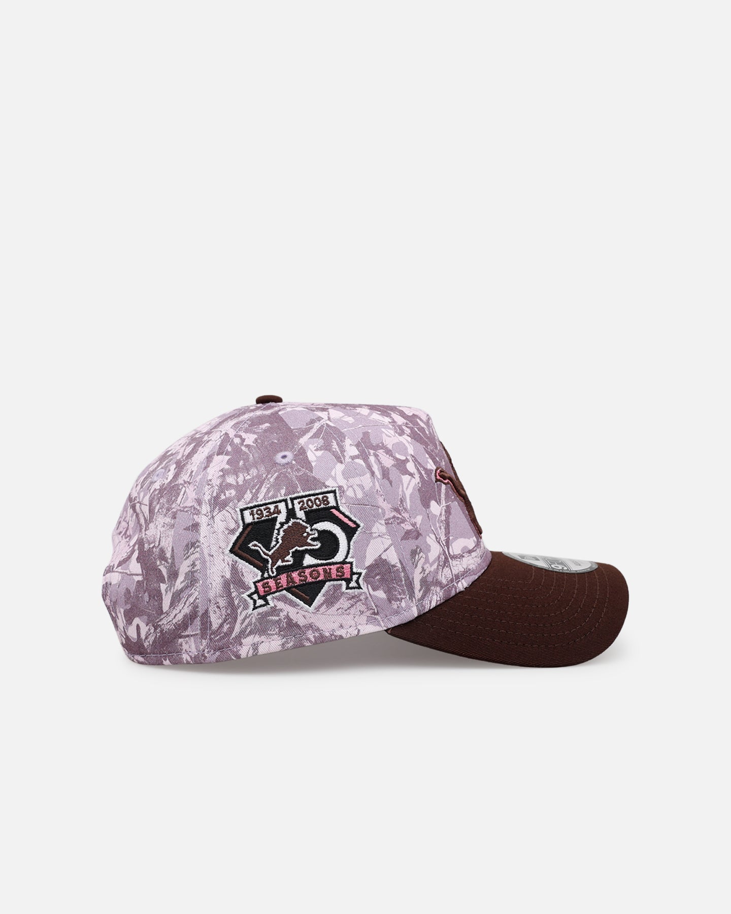New Era Detroit Lions 'Pink Tree Camo' 9FORTY A-Frame Snapback