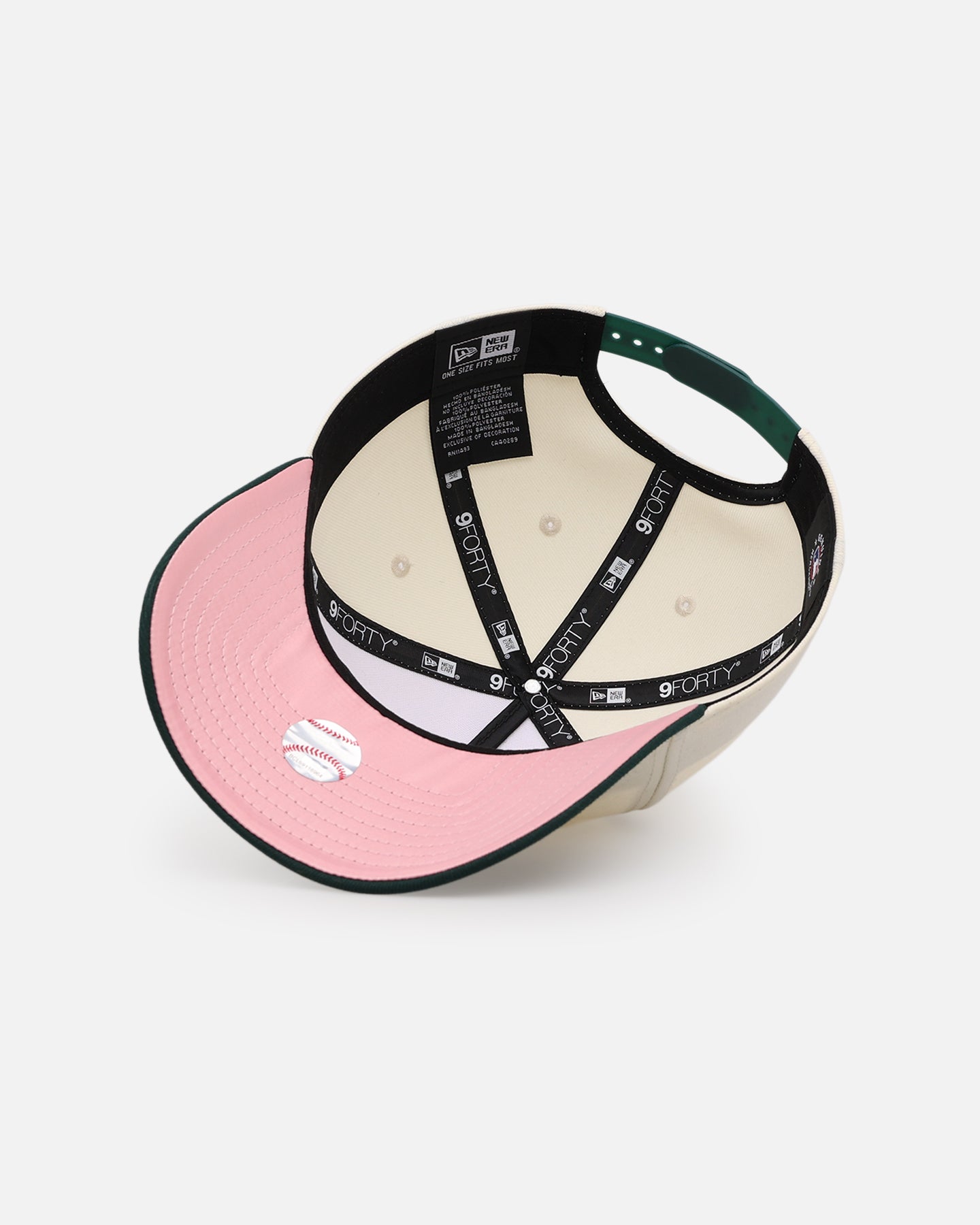 New Era Los Angeles Dodgers 'Pink Satin Hearts Green' 9FORTY A