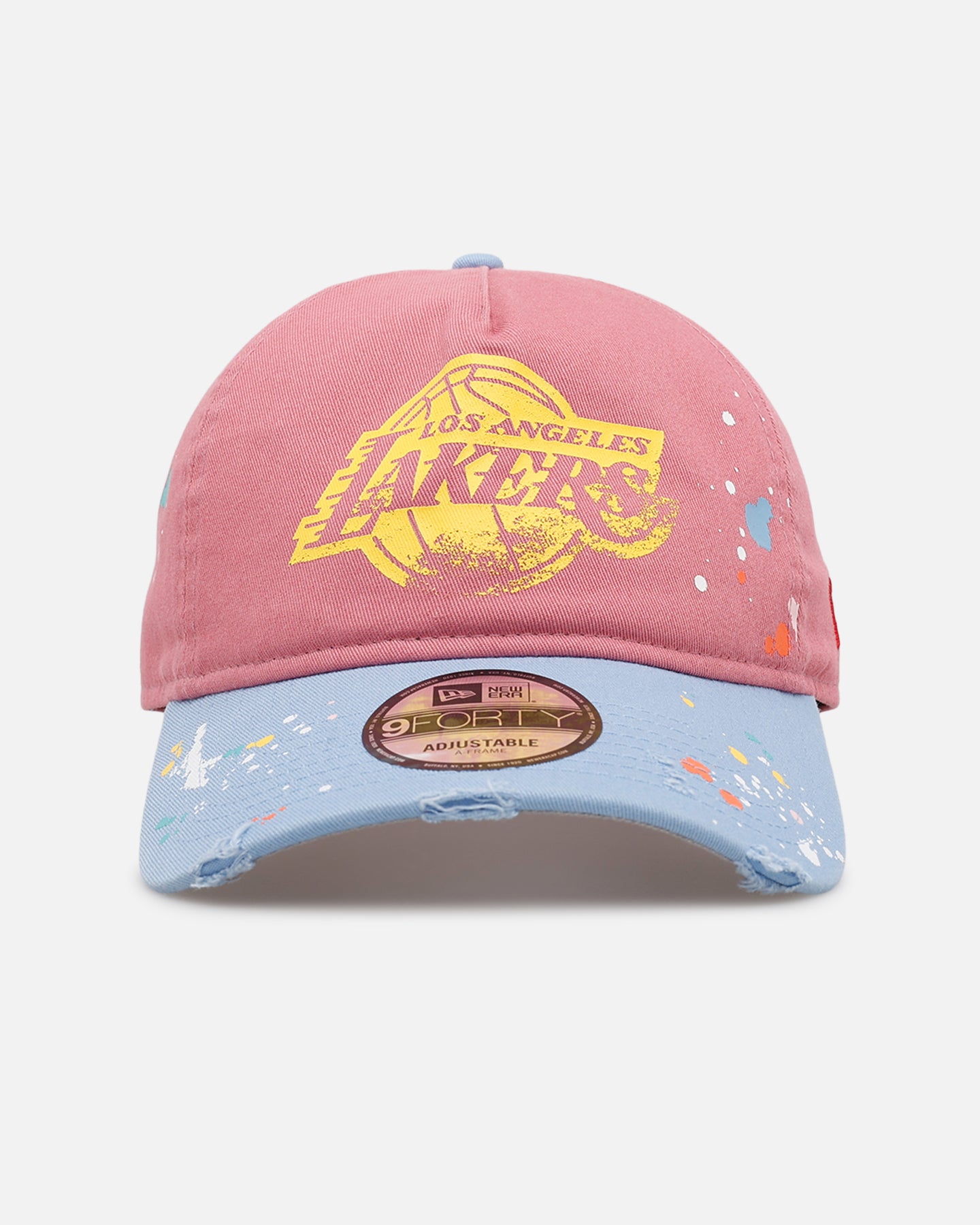 New Era Los Angeles Lakers 'Seasoned' 9FORTY A-Frame Strapback