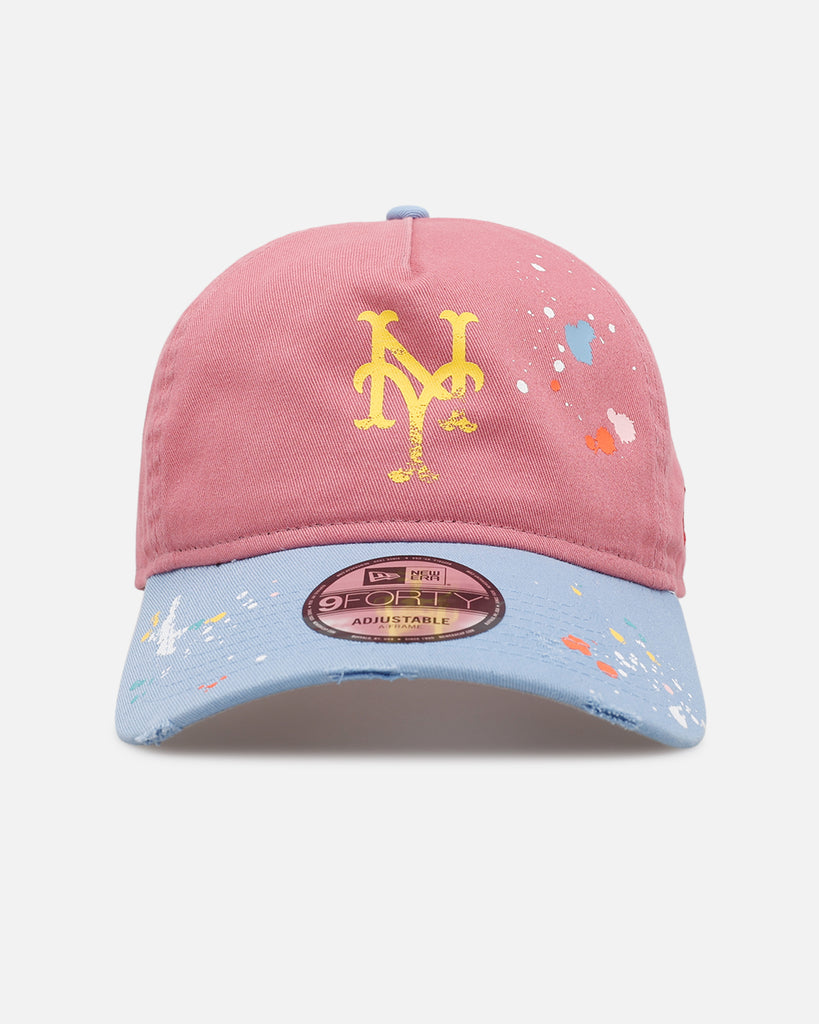 New Era New York Mets 'Seasoned' 9FORTY A-Frame Strapback Pink