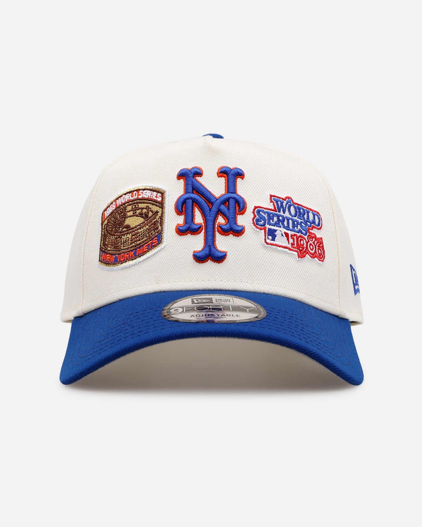 New Era New York Mets 'World Series Logo' 9FORTY A-Frame Snapback