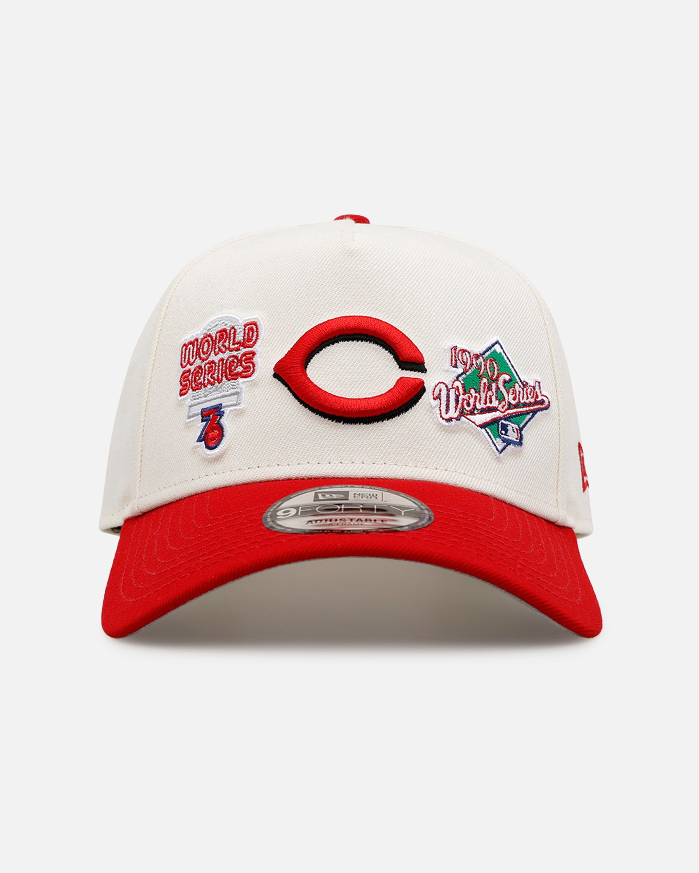 New Era Cincinnati Reds 'World Series Logo' 9FORTY A-Frame