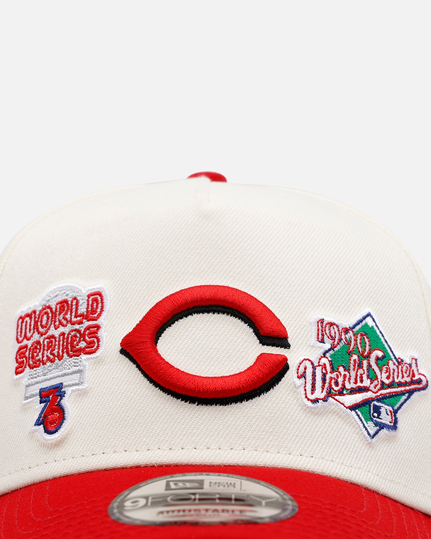 New Era Cincinnati Reds 'World Series Logo' 9FORTY A-Frame
