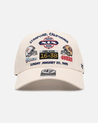 47 Brand Miami Dolphins Vs San Francisco 49ers 'Vintage Super Bowl' XIX '47 Offside Strapback Natural