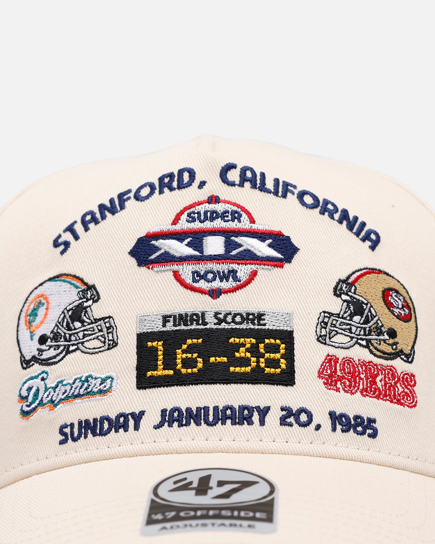 47 Brand Miami Dolphins Vs San Francisco 49ers 'Vintage Super Bowl