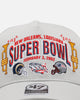 47 Brand New England Patriots Vs St. Louis Rams 'Vintage Super Bowl' XXXVI '47 Offside Strapback Grey