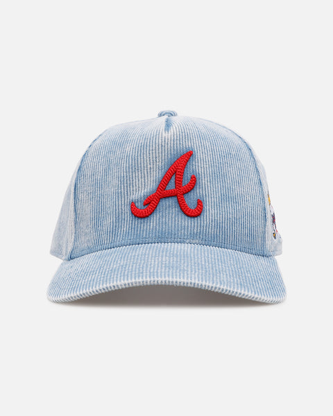 Mitchell & Ness Atlanta Braves 'Dusty Cord' Pro Pinch Snapback