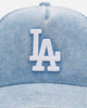 Mitchell & Ness Los Angeles Dodgers 'Dusty Cord' Pro Pinch Snapback Light Blue