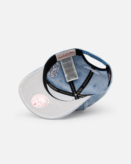 Mitchell & Ness Los Angeles Dodgers 'Dusty Cord' Pro Pinch Snapback Light Blue