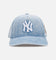 Mitchell & Ness New York Yankees 'Dusty Cord' Pro Pinch Snapback Light Blue