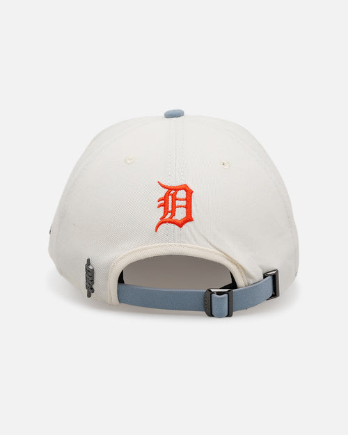 Pro Standard Detroit Tigers 'Stamped' Pro Pinch Strapback Eggshell