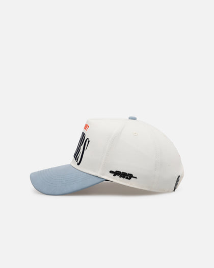 Pro Standard Detroit Tigers 'Stamped' Pro Pinch Strapback Eggshell