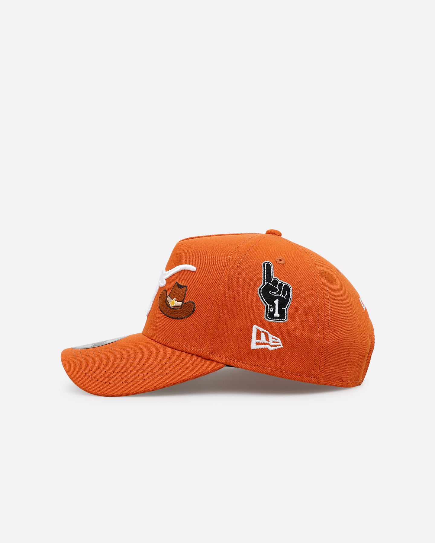 New Era Texas Longhorns 'City Icons' 9FORTY A-Frame Snapback Burnt