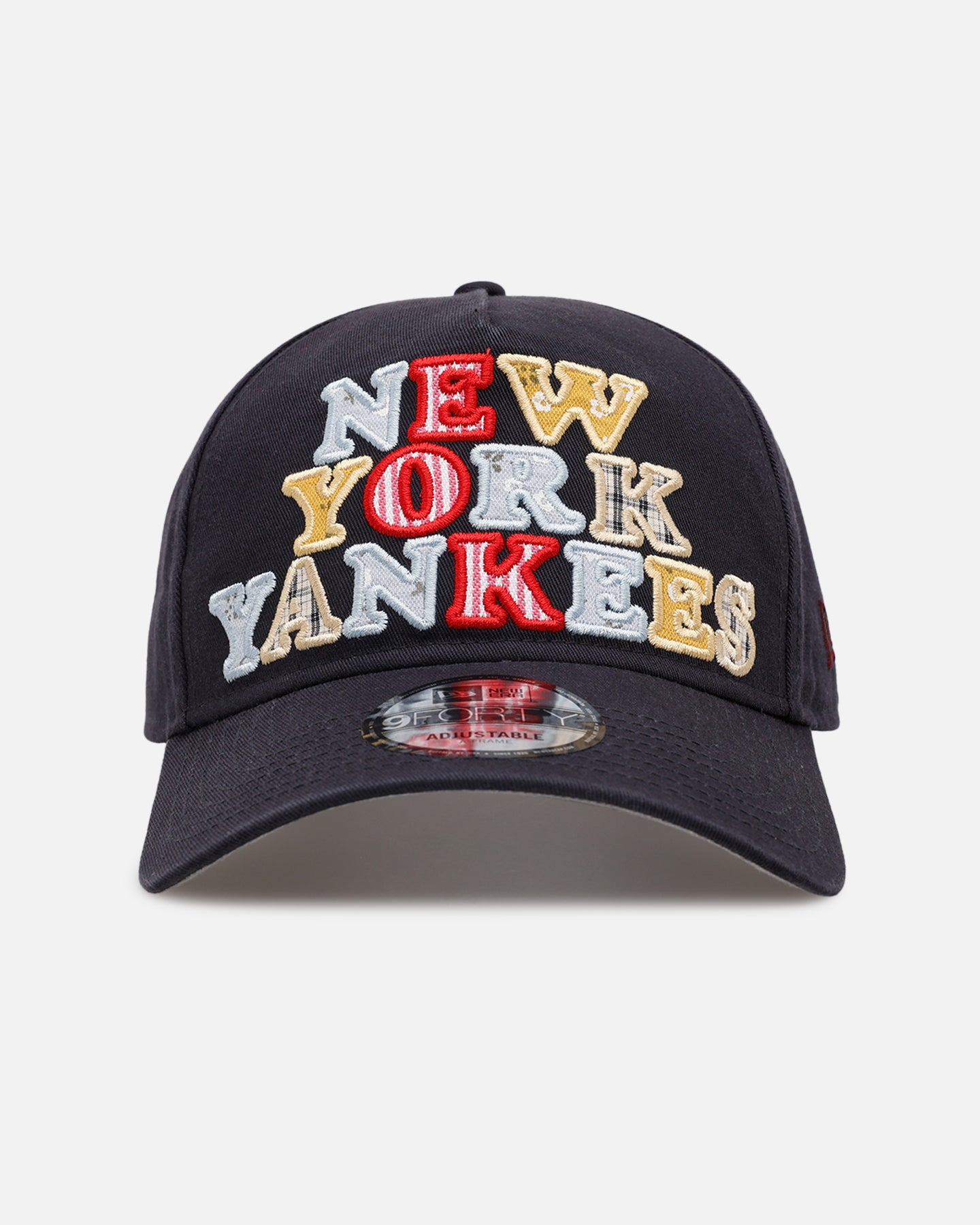 New Era New York Yankees 'Fabric Shop' 9FORTY A-Frame Snapback
