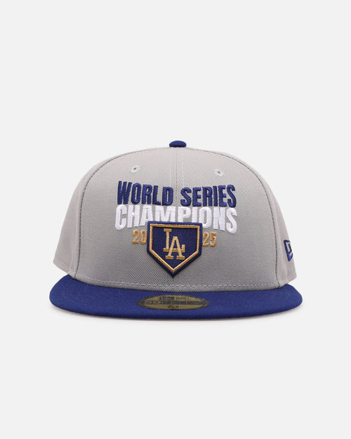 New Era Los Angeles Dodgers 'World Series Champs 2025' 59FIFTY Fitted Grey/Blue