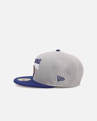 New Era Los Angeles Dodgers 'World Series Champs 2025' 59FIFTY Fitted Grey/Blue