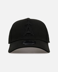 New Era Los Angeles Angels 'Easy Black' 9FORTY A-Frame Snapback Black/Black