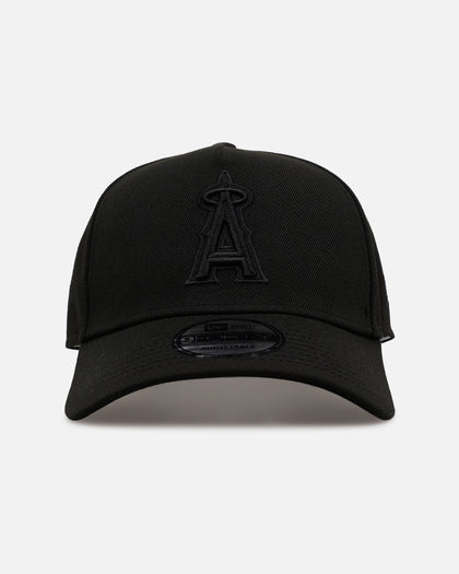 New Era Los Angeles Angels 'Easy Black' 9FORTY A-Frame Snapback Black/Black