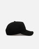 New Era Los Angeles Angels 'Easy Black' 9FORTY A-Frame Snapback Black/Black